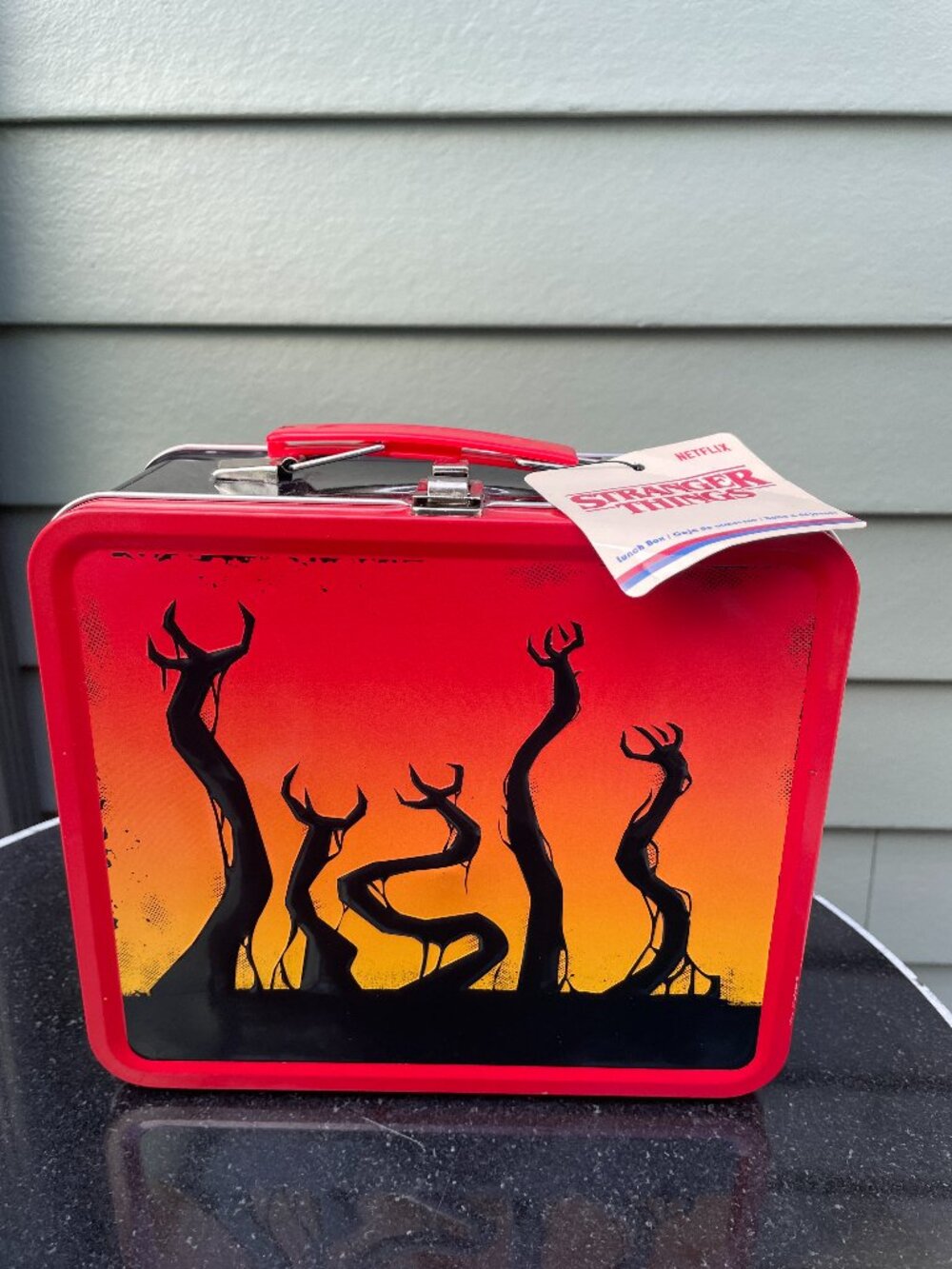 Stranger Things Season 3 metal lunch box by Funko, produced as official Netflix